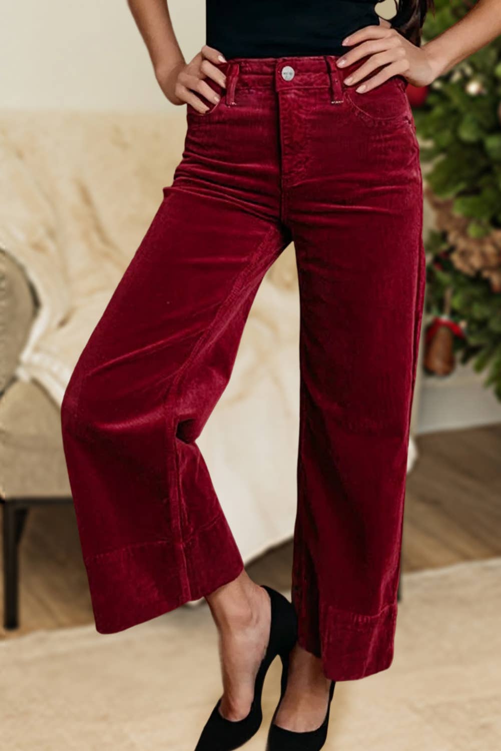 Ariel High Waist Wide Leg Festival Pants