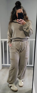 Half-Zip Burnout French Terry Pullover