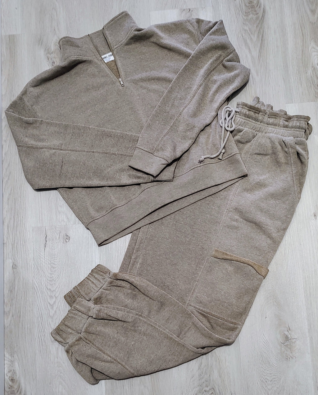Half-Zip Burnout French Terry Pullover