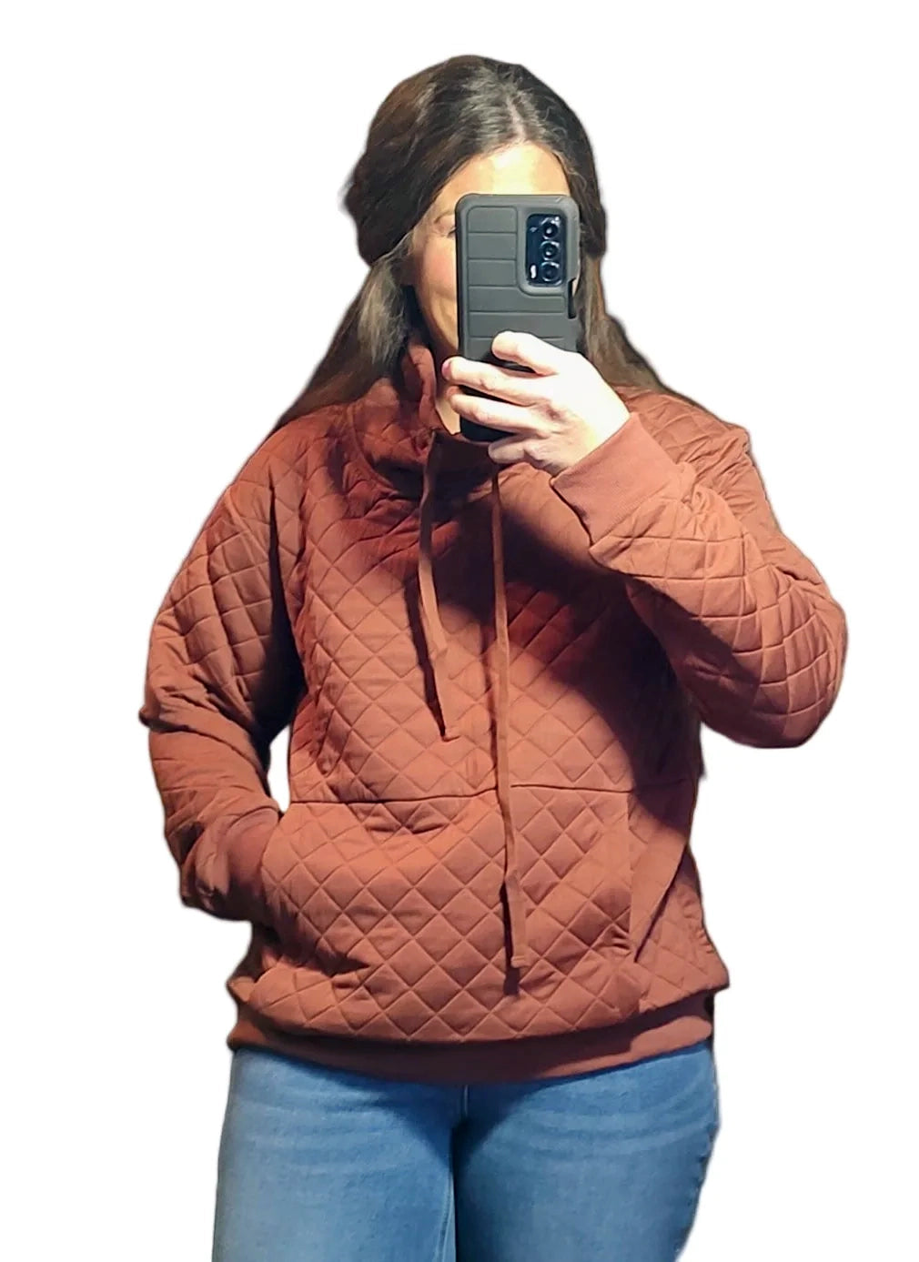 Morgan Quilted Pullover