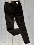 Judy Blue High Waist Skinny Fit Destructed Raw Hem