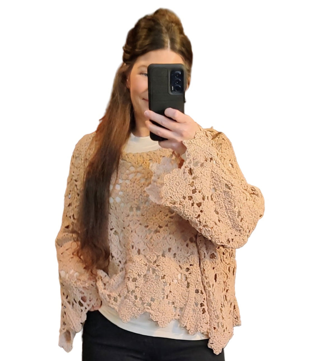 Kayla Crochet Top