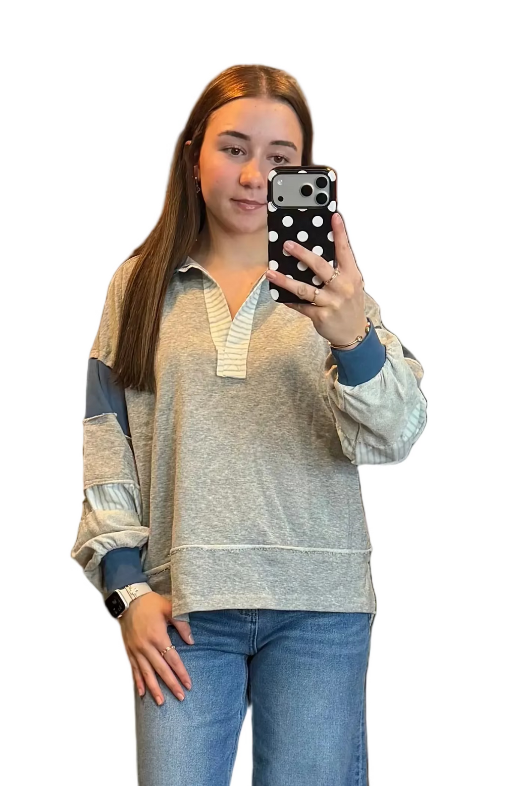 Penelope Patchwork Top