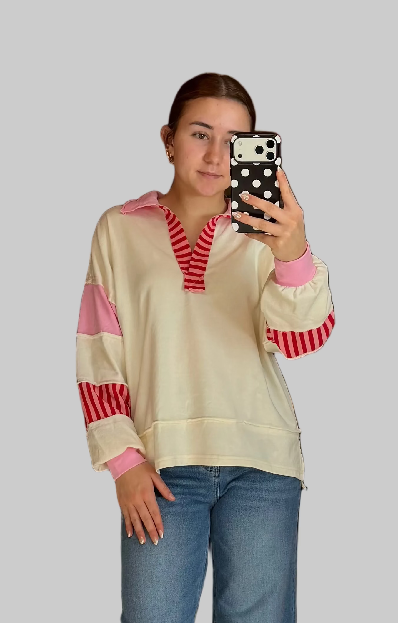 Penelope Patchwork Top