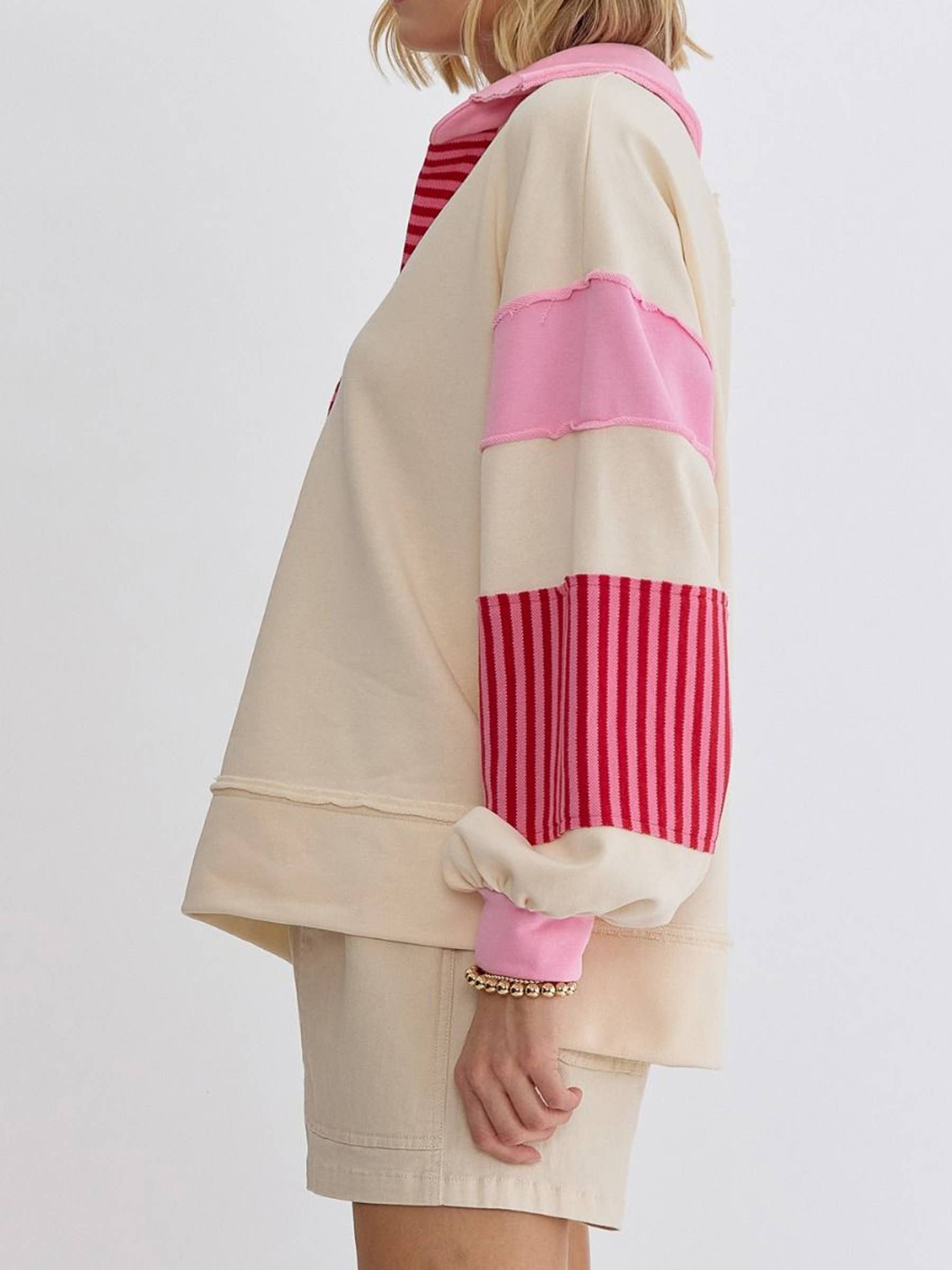 Penelope Patchwork Top