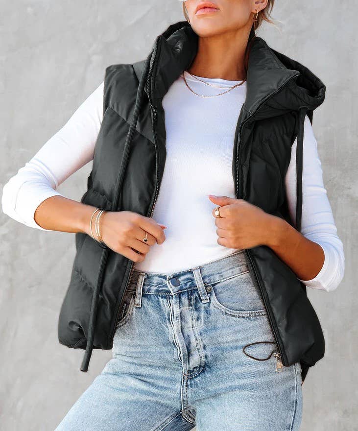 Ashlyn Hooded Vest